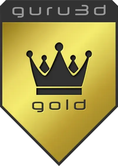 Guru3D Gold Award
