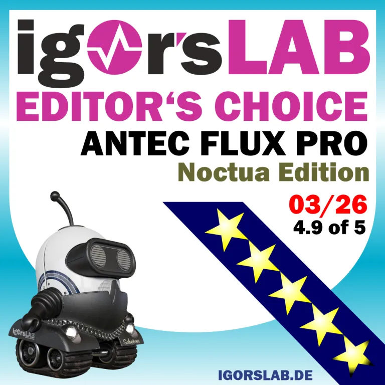 IgorsLAB Editor's Choice Award