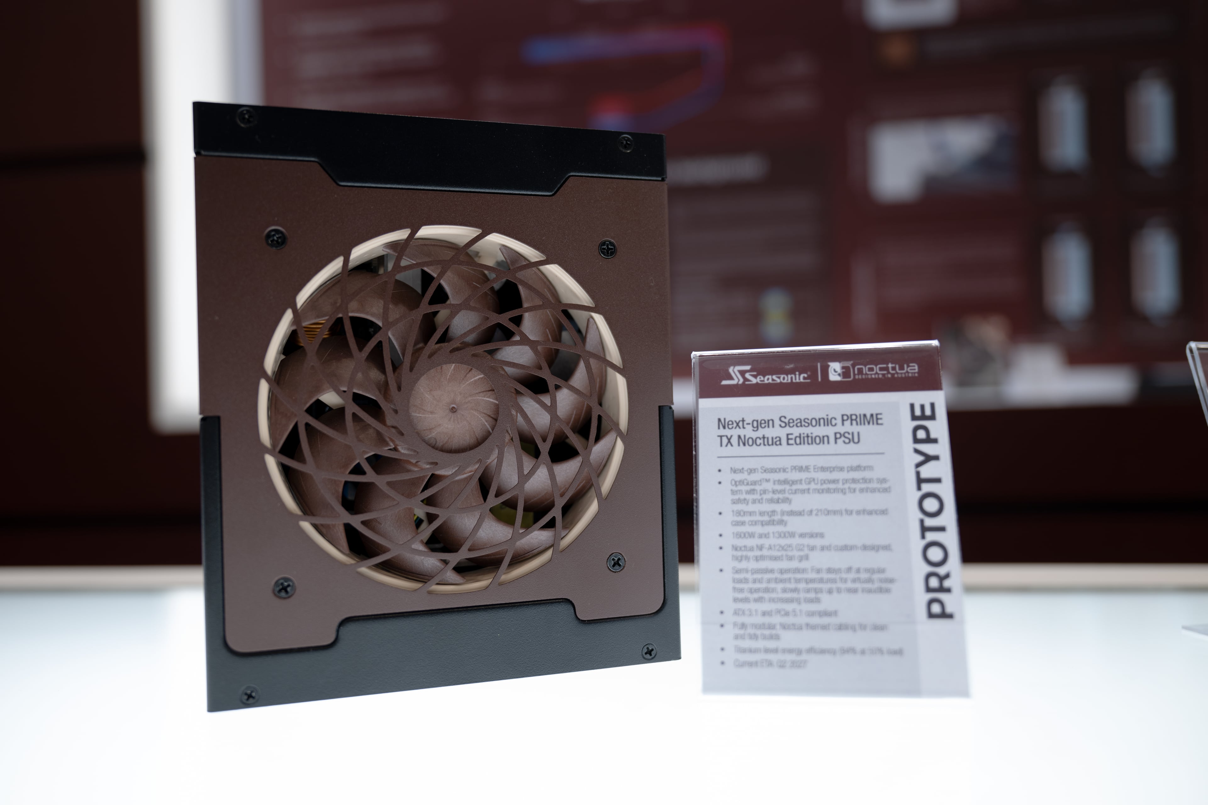 Next-gen Seasonic PRIME TX-1600 Noctua Edition PSU