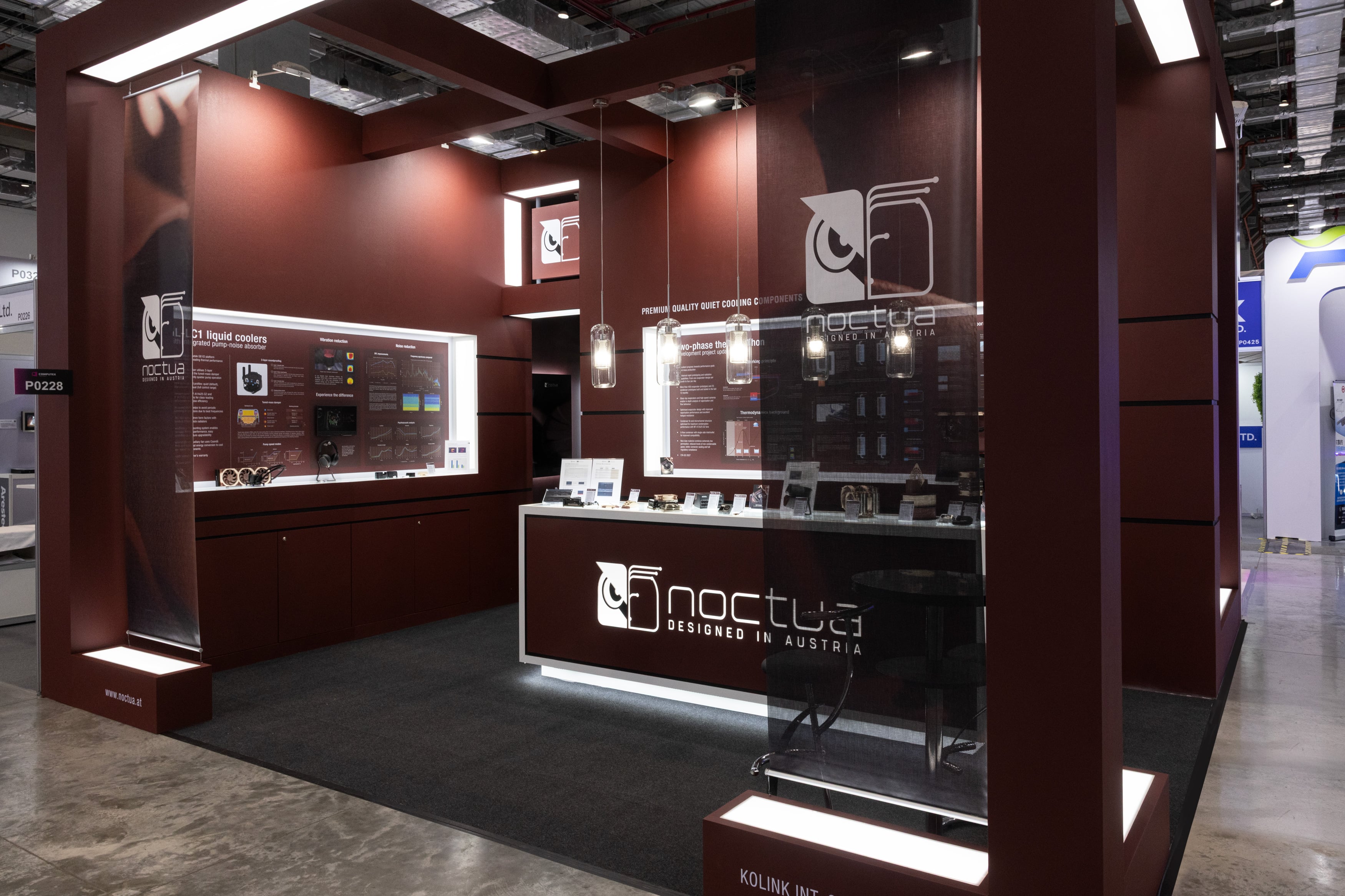 Noctua's booth at Computex 2026