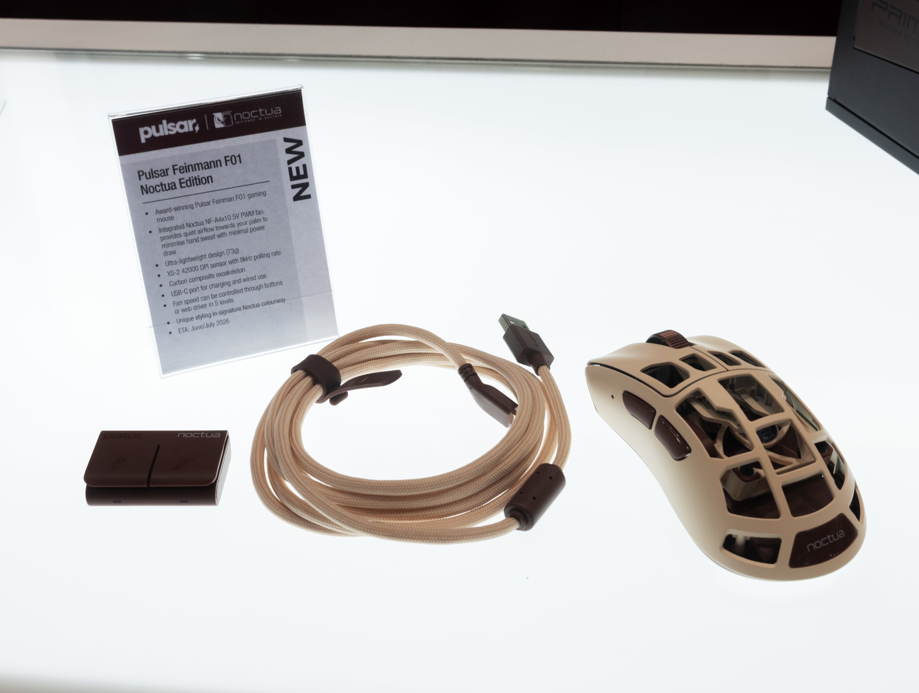 Pulsar Feinmann F01 Noctua Edition