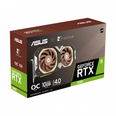 GeForce RTX 3080 Noctua OC 10GB Semi-Fanless Graphics Card