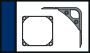 Anti-vibration gasket for watercooling radiators