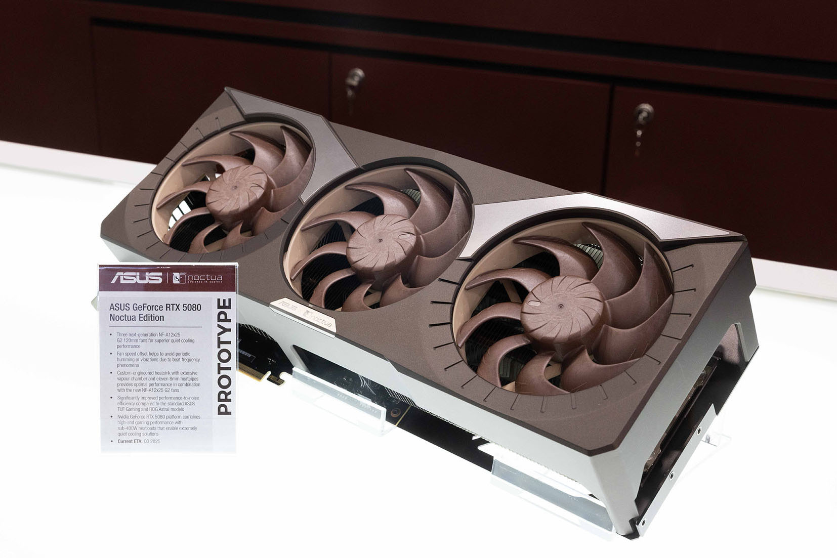 Noctua At Computex 2025 Noctua Computex 2025 Asus Geforce Rtx 5080 Noctua Edition